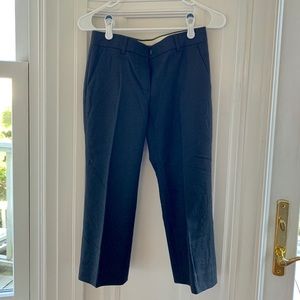 Theory Capri Pants | Size 00 | Dark Gray Wool